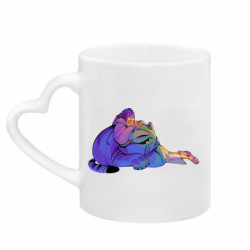 Кружки з ручкою у вигляді серця