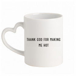 Кружки с ручкой в виде сердца