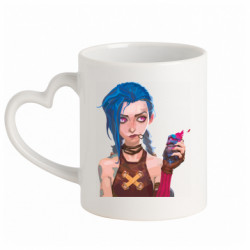 Кружки с ручкой в виде сердца