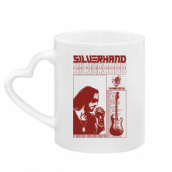 Кружки з ручкою у вигляді серця