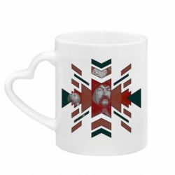 Кружки с ручкой в виде сердца