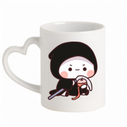 Кружки с ручкой в виде сердца