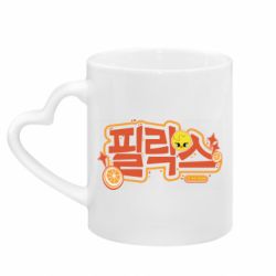 Кружки с ручкой в виде сердца