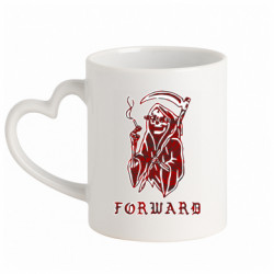 Кружки с ручкой в виде сердца