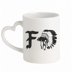 Кружки с ручкой в виде сердца