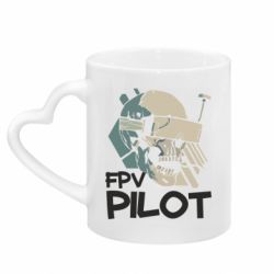 Кружки з ручкою у вигляді серця - FATLINE