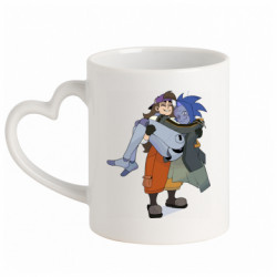 Кружки з ручкою у вигляді серця