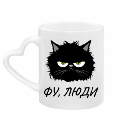Кружки з ручкою у вигляді серця - FATLINE