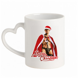 Кружки с ручкой в виде сердца