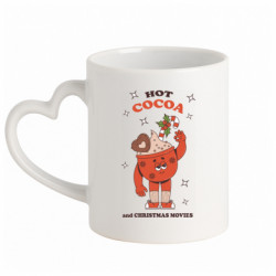 Кружки с ручкой в виде сердца