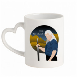 Кружки с ручкой в виде сердца