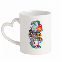 Кружки з ручкою у вигляді серця