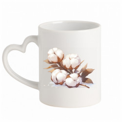 Кружки с ручкой в виде сердца