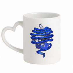 Кружки з ручкою у вигляді серця