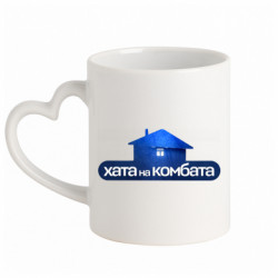 Кружки с ручкой в виде сердца