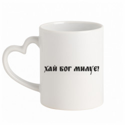 Кружки с ручкой в виде сердца