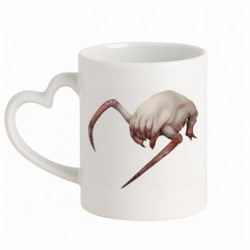 Кружки с ручкой в виде сердца - FATLINE