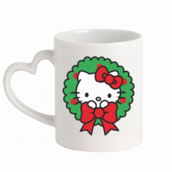 Кружки с ручкой в виде сердца