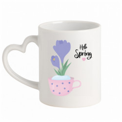 Кружки з ручкою у вигляді серця
