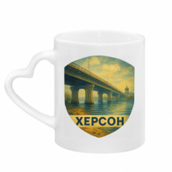 Кружки с ручкой в виде сердца - FATLINE