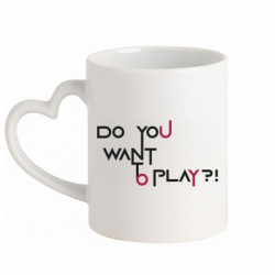 Кружки з ручкою у вигляді серця