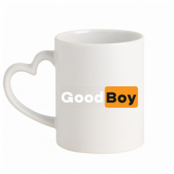 Кружки з ручкою у вигляді серця - FATLINE