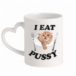 Кружки з ручкою у вигляді серця