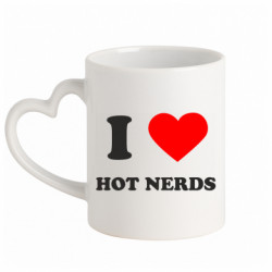 Кружки с ручкой в виде сердца