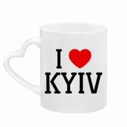 Кружки с ручкой в виде сердца - FATLINE
