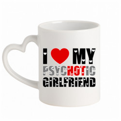 Кружки з ручкою у вигляді серця