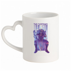 Кружки с ручкой в виде сердца