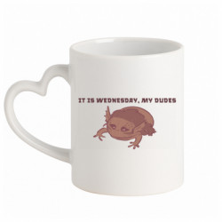 Кружки с ручкой в виде сердца