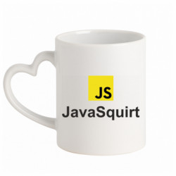 Кружки с ручкой в виде сердца