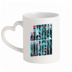 Кружки з ручкою у вигляді серця