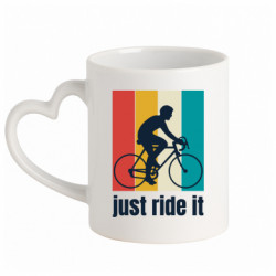 Кружки с ручкой в виде сердца