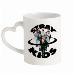 Кружки с ручкой в виде сердца