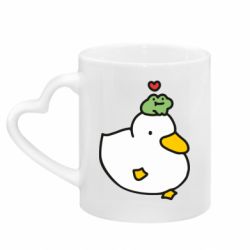 Кружки з ручкою у вигляді серця