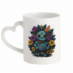 Кружки с ручкой в виде сердца