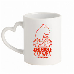 Кружки с ручкой в виде сердца