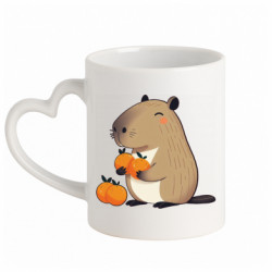 Кружки с ручкой в виде сердца