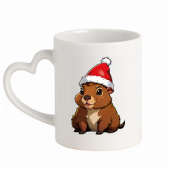 Кружки с ручкой в виде сердца