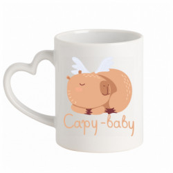 Кружки с ручкой в виде сердца