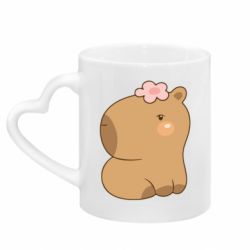 Кружки с ручкой в виде сердца