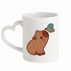 Кружки з ручкою у вигляді серця