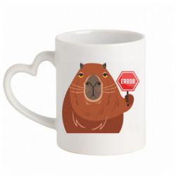 Кружки с ручкой в виде сердца