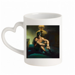 Кружки з ручкою у вигляді серця