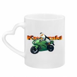 Кружки с ручкой в виде сердца