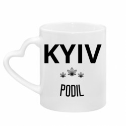 Кружки з ручкою у вигляді серця
