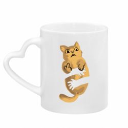 Кружки з ручкою у вигляді серця