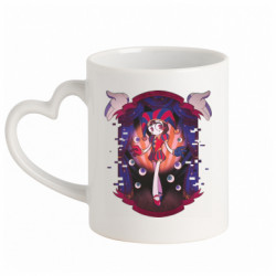 Кружки с ручкой в виде сердца